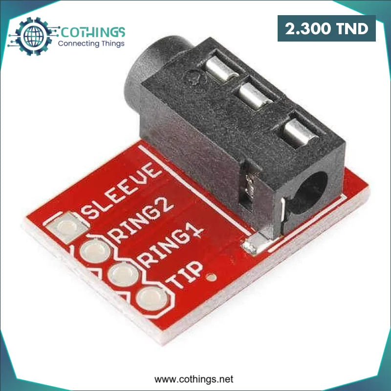 Acheter TRRS 3.5MM JACK CARTE DERIVATION POUR MICROPHONE / CASQUE AUDIO STEREO en Tunisie -  Disponible au meilleur prix sur CoThings