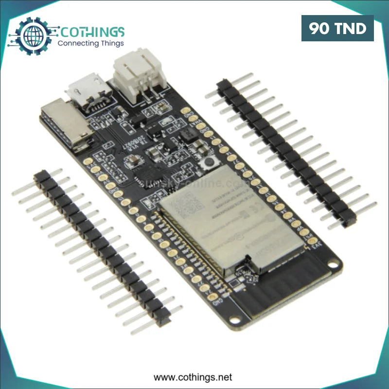 Acheter TTGO T8 V1.7 ESP32-WROVER 8 MO PSRAM TF CARTE 3D ANTENNE WiFi et Bluetooth Module Micro-Python en Tunisie -  Disponible au meilleur prix sur CoThings