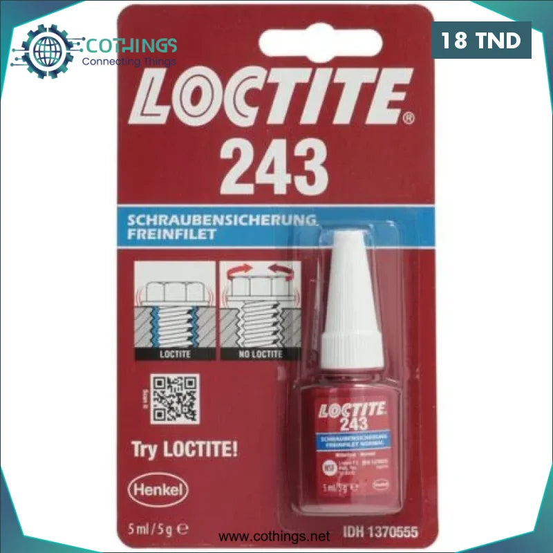 Acheter Tube colle Freinlet Normal 243 5ml LOCTITE en Tunisie -  Disponible au meilleur prix sur CoThings