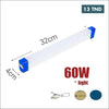 Acheter Tube LED rechargeable de 32 cm 60W Éclairage de secours en Tunisie - Disponible au meilleur prix sur CoThings
