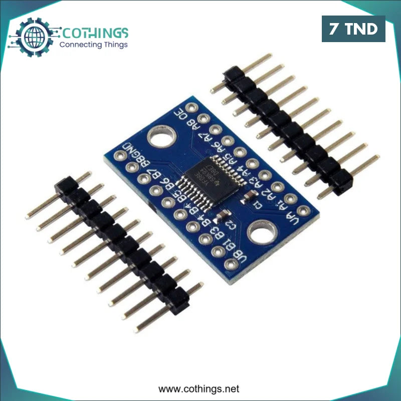 Acheter TXS0108E CONVERTISSEUR DE NIVEAU BIDIRECTIONNEL 3,3V/5V en Tunisie -  Disponible au meilleur prix sur CoThings
