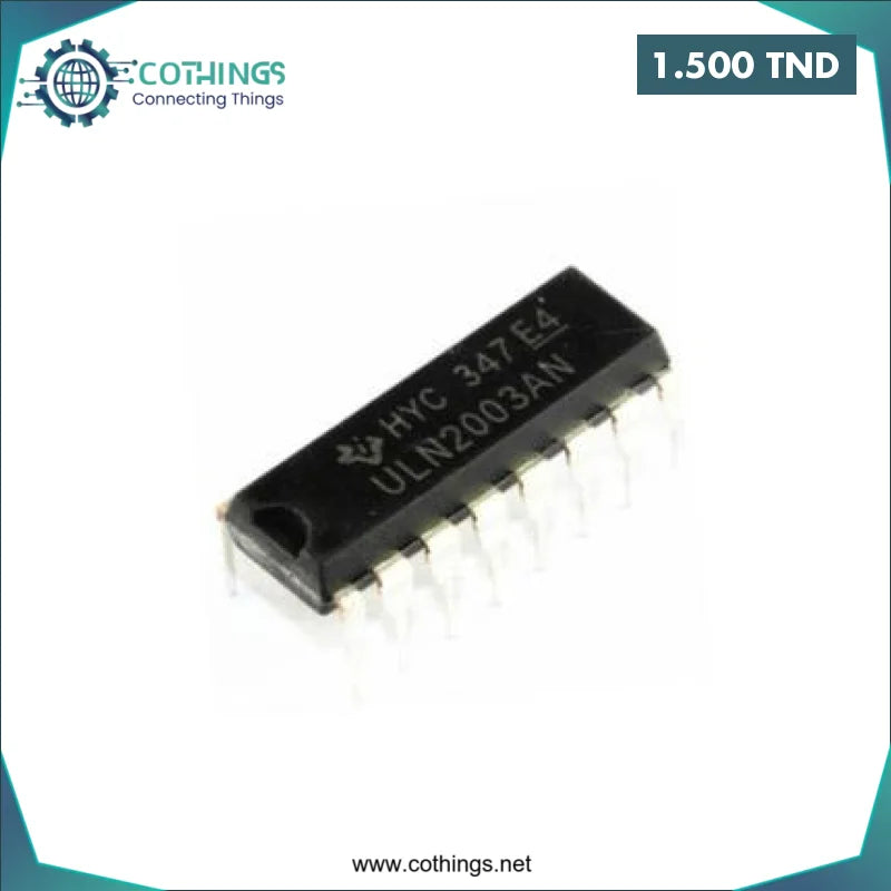 Acheter ULN2003APG en Tunisie -  Disponible au meilleur prix sur CoThings