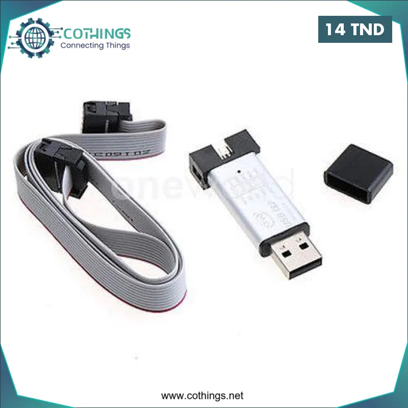 Acheter USBISP AVR Programmateur Programmer ISP Downloader USB ATMEGA8 AVR en Tunisie -  Disponible au meilleur prix sur CoThings