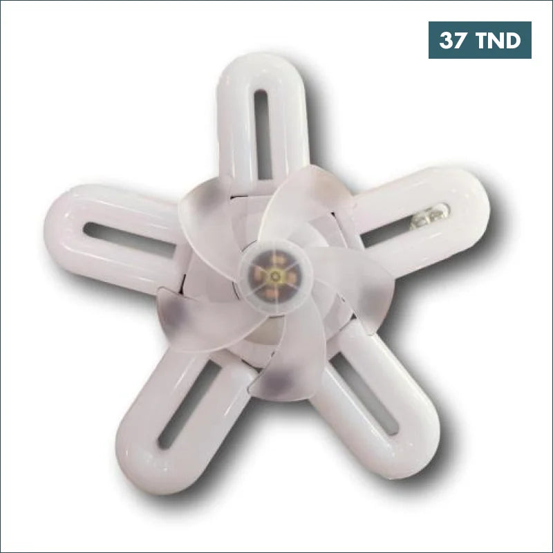 Acheter Ventilateur de plafond électrique avec une lumière variable et télécommandé 50W en Tunisie -  Disponible au meilleur prix sur CoThings