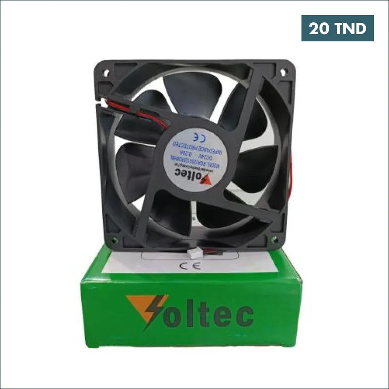 Acheter Ventilateur de refroidissement 120*120*38mm à double bille 24V en Tunisie -  Disponible au meilleur prix sur CoThings