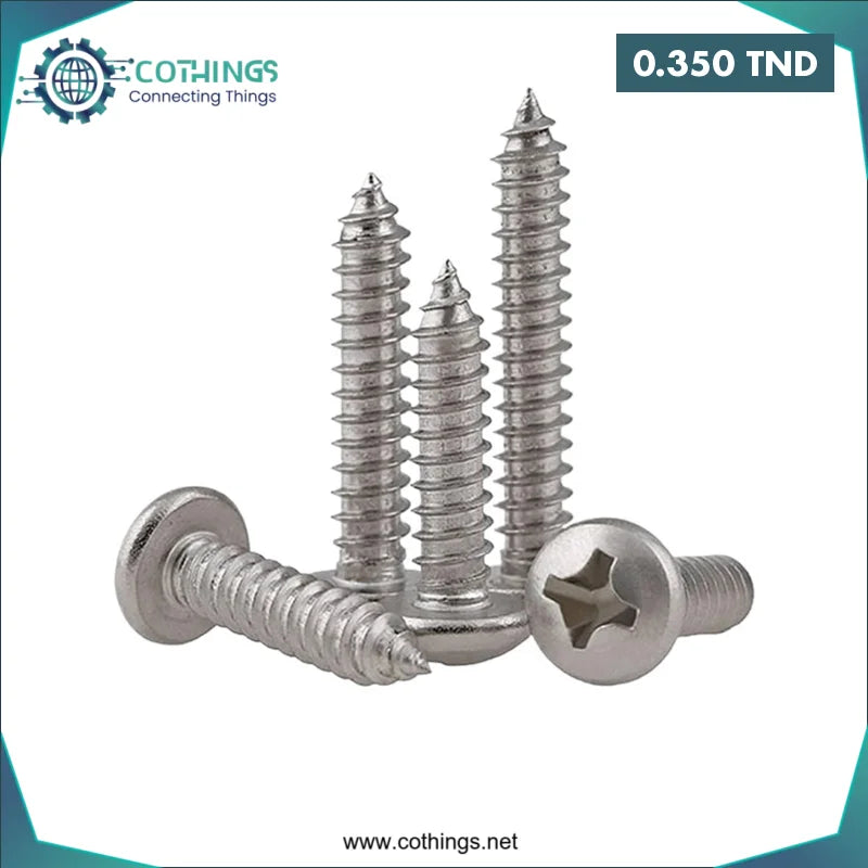 Acheter Vis à tête cylindrique en acier inoxydableM3 x 14 mm en Tunisie -  Disponible au meilleur prix sur CoThings