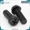 Acheter Vis en nylon et plastique noir M3x10 mm en Tunisie - Disponible au meilleur prix sur CoThings