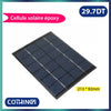 Acheter Panneau Solaire époxy Monocrystallilne 213 * 92mm 7.5V 200mA en Tunisie - Disponible au meilleur prix sur CoThings