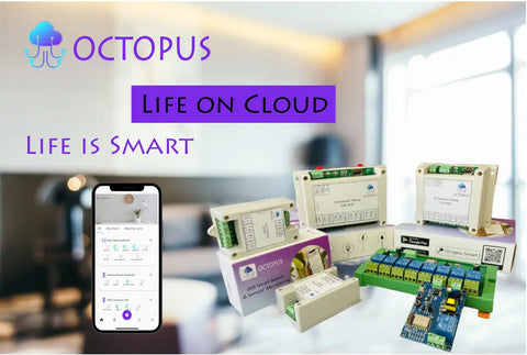 Contrôlez vos appareils connectés avec l’application Octopus Smart et la plate-forme cloud