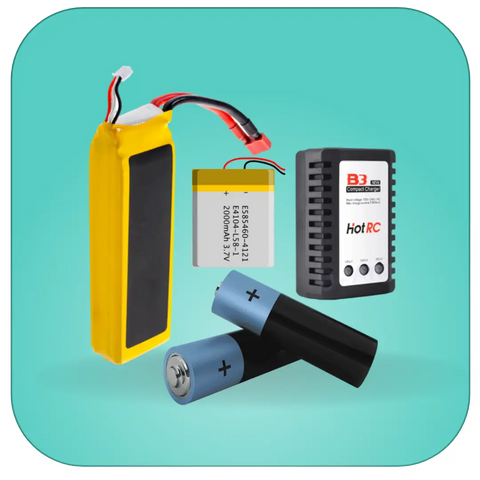 Batteries Rechargeables et Chargeurs Lithium