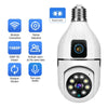 Acheter Caméra de Surveillance montage Ampoule E27 360° 3MP-Communication bidirectionnelle Wifi avec application en Tunisie - Disponible au meilleur prix sur CoThings