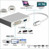 Acheter Adaptateur 4 en 1 type C VERS VGA /HDMI /USB 3.0 /DVI en Tunisie - Disponible au meilleur prix sur CoThings