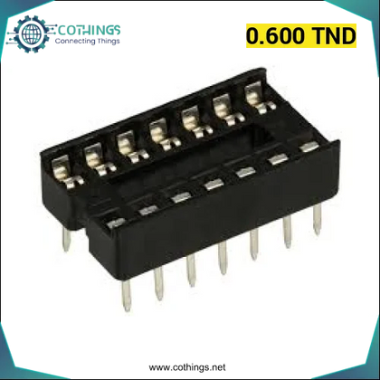 Adaptateur pour circuit intégré DIP-14P - Domotique Tunisie