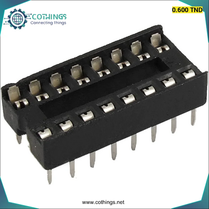 Adaptateur pour circuit intégré DIP-16P - Domotique Tunisie