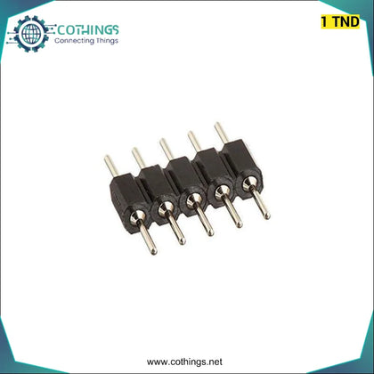 Adaptateur de connecteur RVB 5050/3528 avec 4 broches mâle