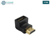 Acheter Adaptateur HDMI mâle vers HDMI femelle à 90° / HDMI mâle vers HDMI femelle en Tunisie - Disponible au meilleur prix sur CoThings
