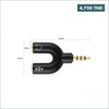 Acheter Adaptateur Mini-Jack 3.5mm 1 Mâle à 2 Femelle en Tunisie - Disponible au meilleur prix sur CoThings
