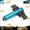 Acheter Adaptateur USB Type-C vers Jack 3,5 mm + USB-C Femelle – Audio & Recharge en Tunisie - Disponible au meilleur prix sur CoThings