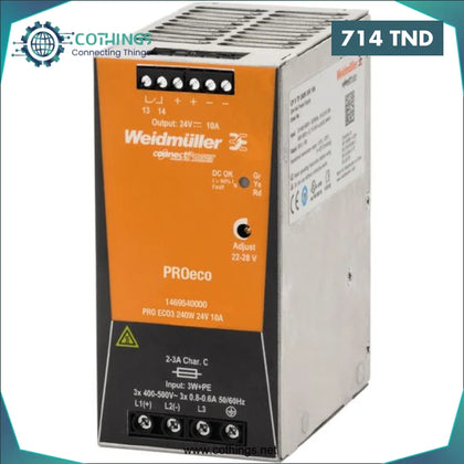 Alimentation à découpage PRO ECO3 240W 24V 10A Weidmüller - Domotique