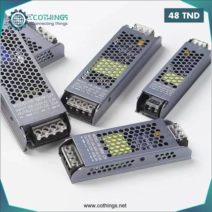 Alimentation a decoupage Very Slim 12V 400W 33.3A GoMax - Domotique