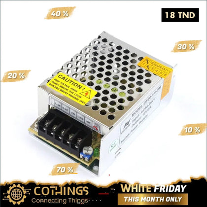 Alimentation électrique à découpage GOMAX 12V / 3A