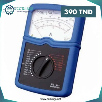 Ampèremètre analogique MS401 - Domotique Tunisie