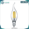 Acheter Ampoule LED Bougie E14 4W 470Lm 3000K en Tunisie - Disponible au meilleur prix sur CoThings