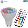 Acheter Ampoule Spot LED RGB GU10 avec Télécommande en Tunisie - Disponible au meilleur prix sur CoThings