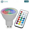 Acheter Ampoule Spot LED RGB GU5.3 avec Télécommande en Tunisie - Disponible au meilleur prix sur CoThings