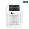 Acheter Applique Murale Solaire LED en Forme d’Ampoule – Détecteur de Mouvement-Blanc en Tunisie - Disponible au meilleur prix sur CoThings