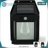 Acheter Applique Murale Solaire LED en Forme d’Ampoule – Détecteur de Mouvement en Tunisie - Disponible au meilleur prix sur CoThings