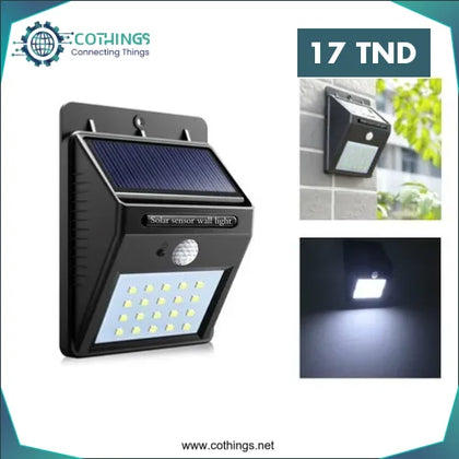 Applique Solaire 100 LED - Domotique Tunisie