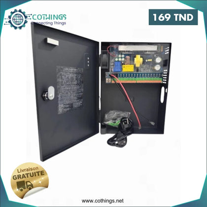 Armoire alimentation 18CH 12V/20A UPS - Domotique Tunisie