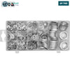 Acheter Assortiment de 450 Rondelles en Aluminium – Plusieurs Dimensions en Tunisie - Disponible au meilleur prix sur CoThings