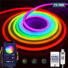 Acheter Bande Neon Flexible LED 5M Étanche RGB Adressable Télécommande / Application mobile / Musique en Tunisie - Disponible au meilleur prix sur CoThings