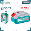 Acheter Batterie 20V 4Ah TOTAL en Tunisie - Disponible au meilleur prix sur CoThings