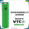Batterie lithium rechargeable SONY 18650 VTC6 3000MAH - Domotique