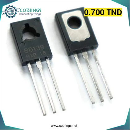 BD139 Single Bipolar Transistor (BJT) NPN 80V 1.25W 1.5A 250 hFE
