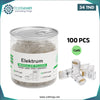 Acheter Boîte de 100 pièces Connecteurs RJ45 Cat6 UTP – Elektrum en Tunisie - Disponible au meilleur prix sur CoThings