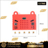 Boitier de protection rouge en silicone pour Micro:bit - Domotique