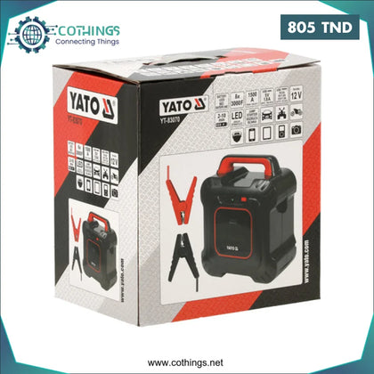 Booster de demarrage Ultra leger 12V YT-83070 YATO - Domotique Tunisie