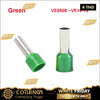 Borne De Câblage 0,5 Mm2 VE0508 Couleur Vert Pq 100pcs - Domotique