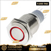 Acheter Bouton poussoir etanche en metal blanc 16MM 3-6V en Tunisie - Disponible au meilleur prix sur CoThings