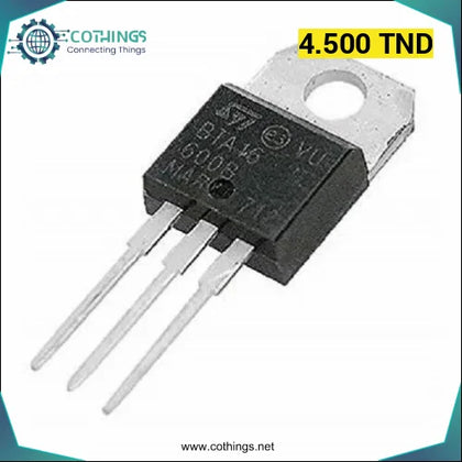 BTA26 - 800 TRIAC 25A 800V - Domotique Tunisie