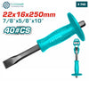 Acheter Burin Maçon 250 mm 40 Carbone Ergonomie TOTAL THT4211026 en Tunisie - Disponible au meilleur prix sur CoThings