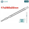 Acheter Burin Total SDS Hex 17x280x22mm Pour TH213006 Décor TAC153172 en Tunisie - Disponible au meilleur prix sur CoThings