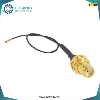 Câble adaptateur IPEX IPX vers SMA 5 cm - Domotique Tunisie