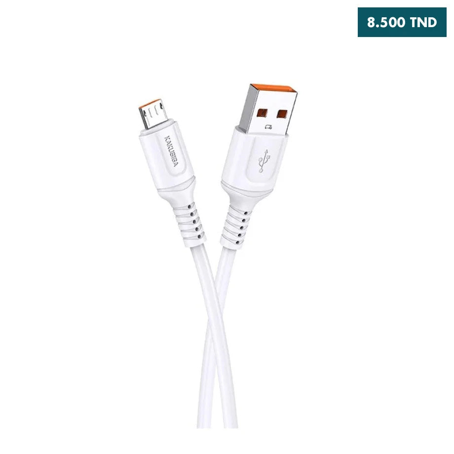 Cable Android Type Micro Cable Android Type Micro 3A KSC805 | CoThings - Vente Arduino ...