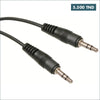 Acheter CABLE AUDIO JACK 3.5MM MALE/MALE 3M en Tunisie - Disponible au meilleur prix sur CoThings