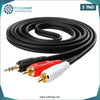 Acheter Câble Audio Jack vers 2 RCA 1.5M en Tunisie - Disponible au meilleur prix sur CoThings